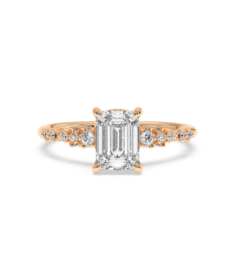 Rose Gold Engagement Ring - Astar Diamonds