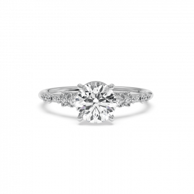 White Engagement Ring - Astar Diamonds