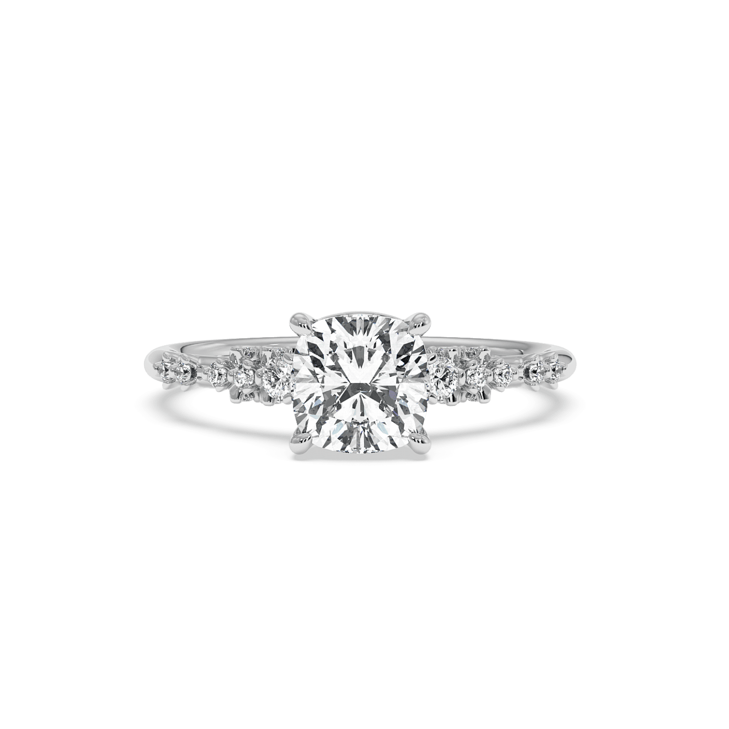 White Engagement Ring - Astar Diamonds