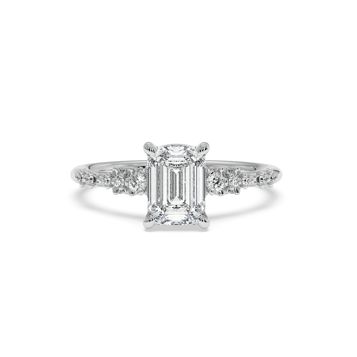 White Engagement Ring - Astar Diamonds