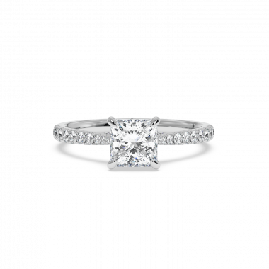 Elizabeth White Diamond Engagement Ring