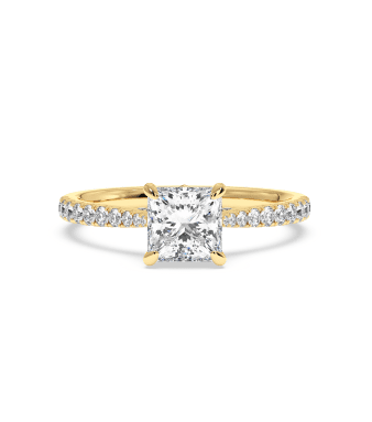 Elizabeth Yelloww Diamond Engagement Ring