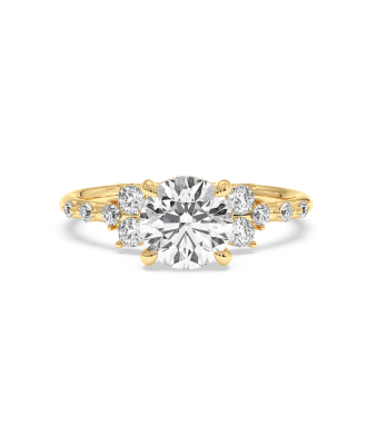Diana Yellow Diamond Engagement Ring