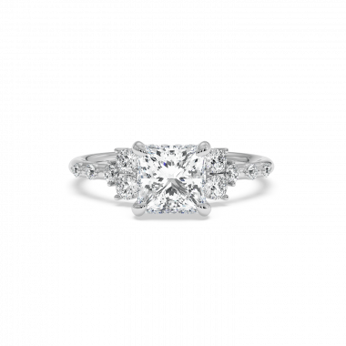 White Noa Diamond Engagement Ring