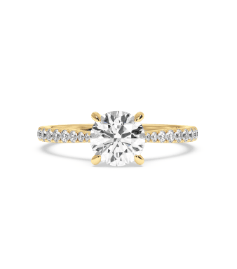 Yellow Johanna Diamond Engagement Ring