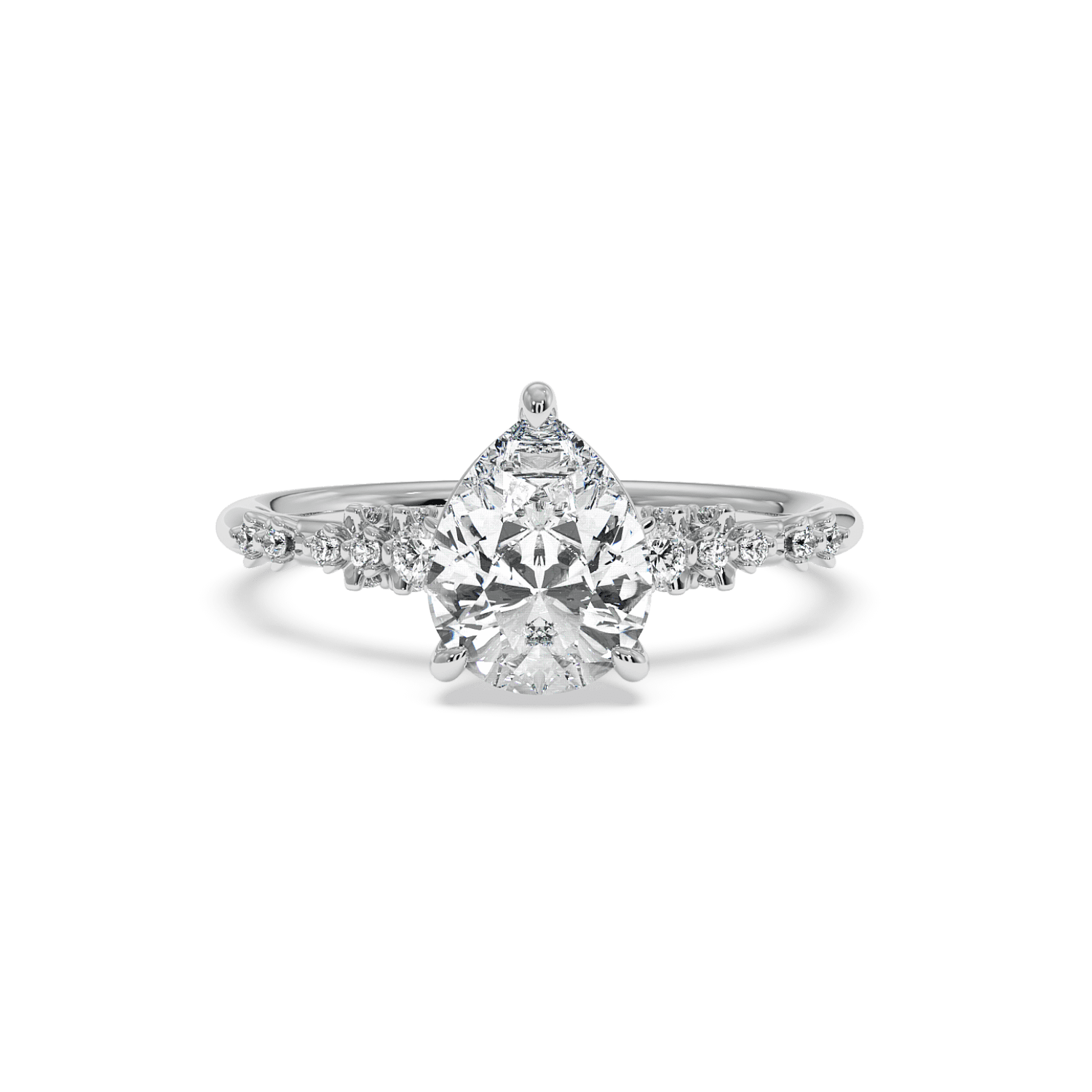 Ariana White Engagement Ring