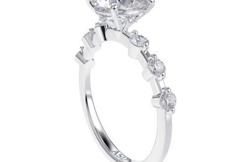 White Gold and Diamond Ring