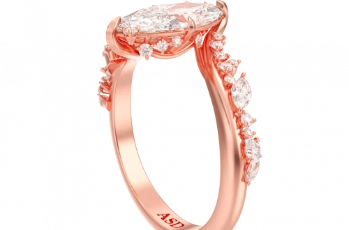 Rose Gold Engagement Rings in London