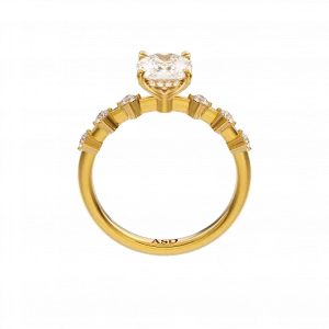 Cushion Cut Diamond Engagement Rings in London