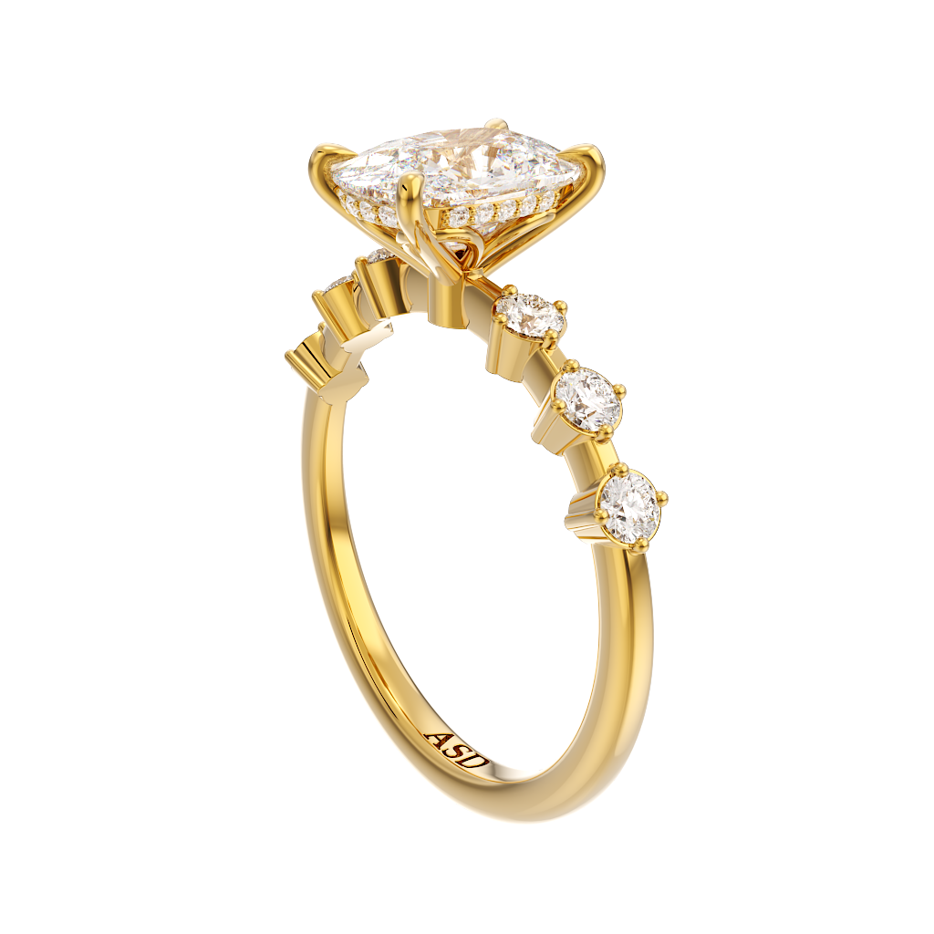 Cushion Cut Diamond Engagement Rings in London