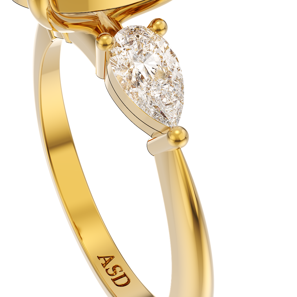 Moval Diamond Engagement Ring London
