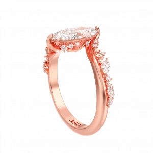 Rose Gold Engagement Rings in London