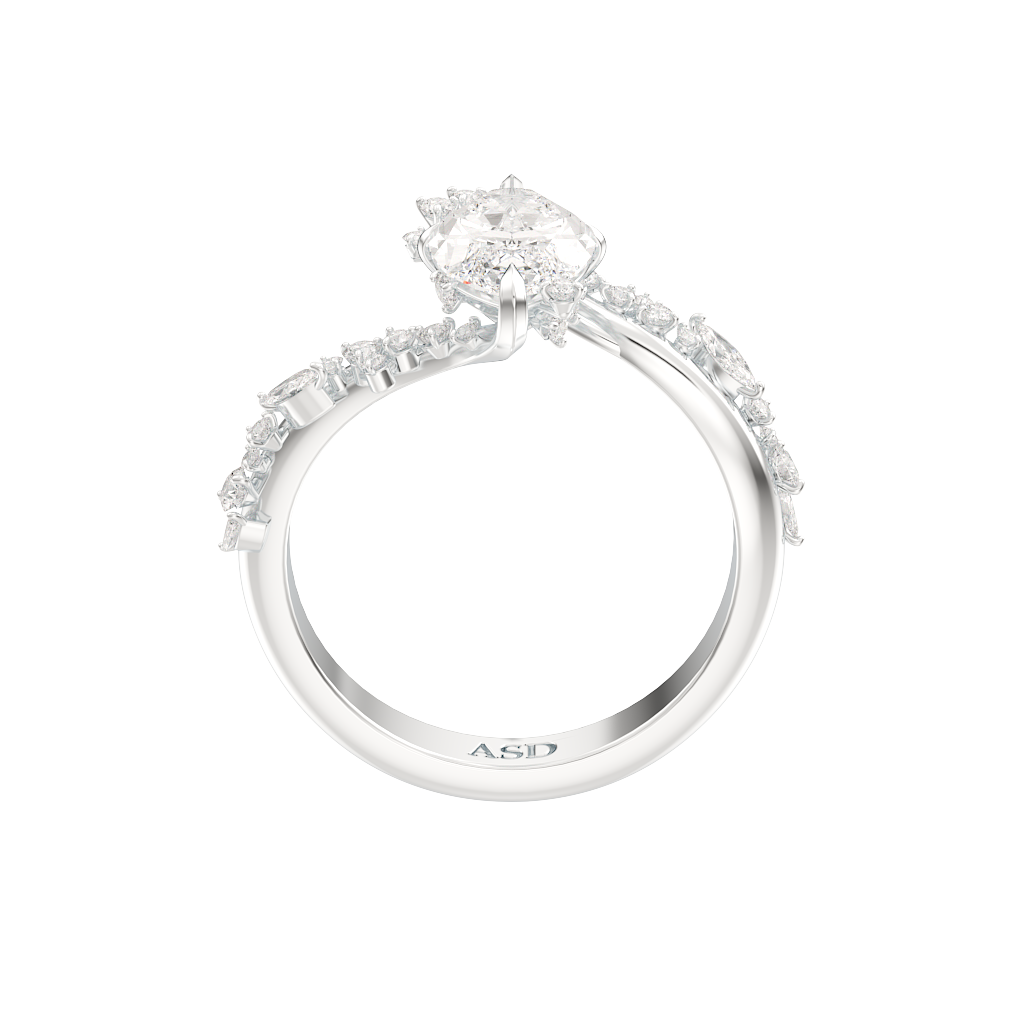 Dutch Marquise Diamond Engagement Ring London