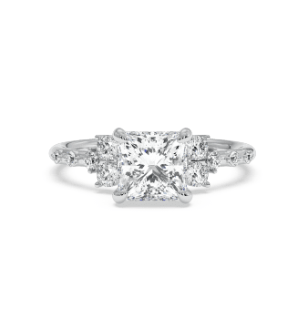 Elegant Princess Cut Engagement Rings in London