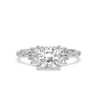Elegant Princess Cut Engagement Rings in London