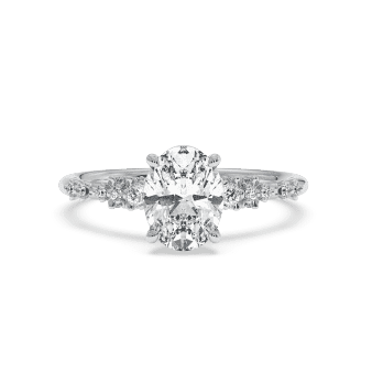 Oval Diamond Engagement Rings