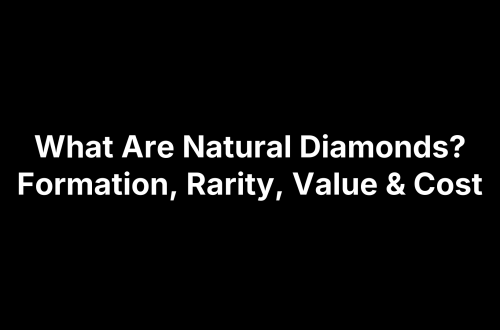 What Are Natural Diamonds? Formation, Rarity, Value & Cost