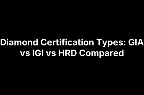 Diamond Certification Types: GIA vs IGI vs HRD Compared