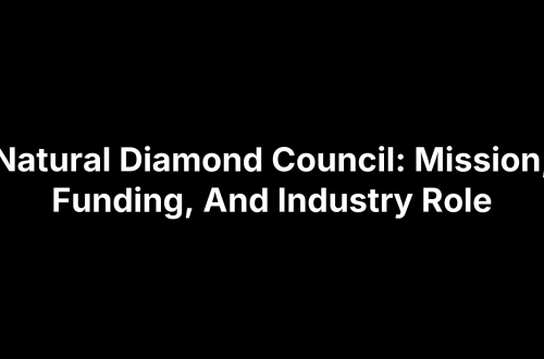 Natural Diamond Council: Mission, Funding, And Industry Role
