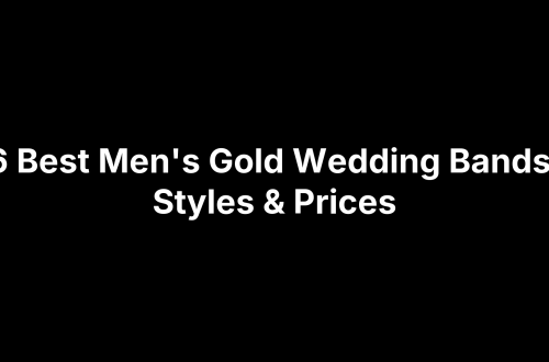 6 Best Men's Gold Wedding Bands: Styles & Prices