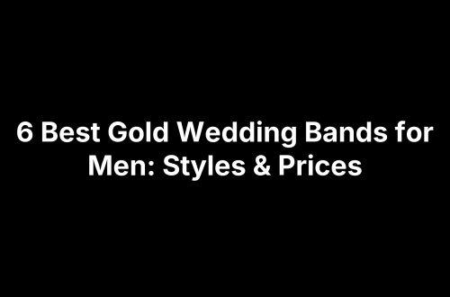 6 Best Gold Wedding Bands for Men: Styles & Prices