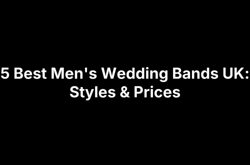5 Best Men's Wedding Bands UK: Styles & Prices
