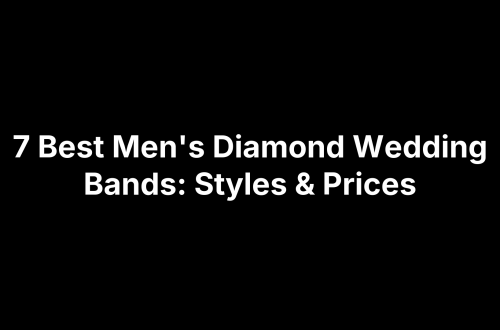 7 Best Men's Diamond Wedding Bands: Styles & Prices