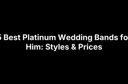 5 Best Platinum Wedding Bands for Him: Styles & Prices