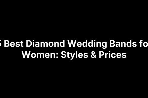 5 Best Diamond Wedding Bands for Women: Styles & Prices