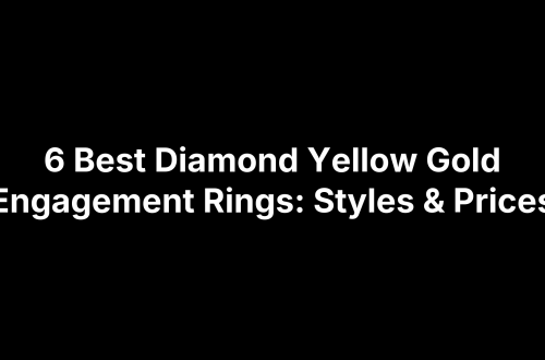 6 Best Diamond Yellow Gold Engagement Rings: Styles & Prices