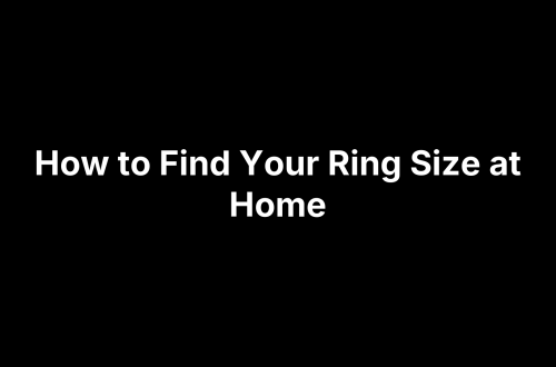 How to Find Your Ring Size at Home