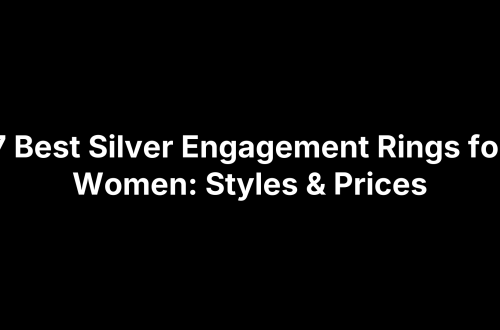 7 Best Silver Engagement Rings for Women: Styles & Prices